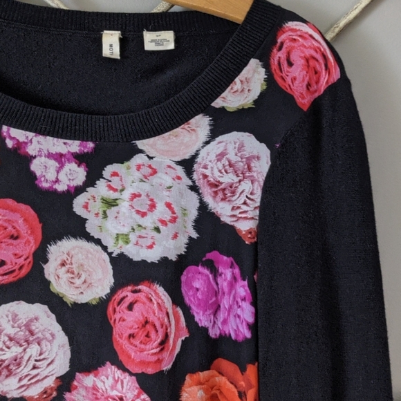 Anthropologie Moth Rose Snapshot Pullover Sweater - Picture 6 of 8